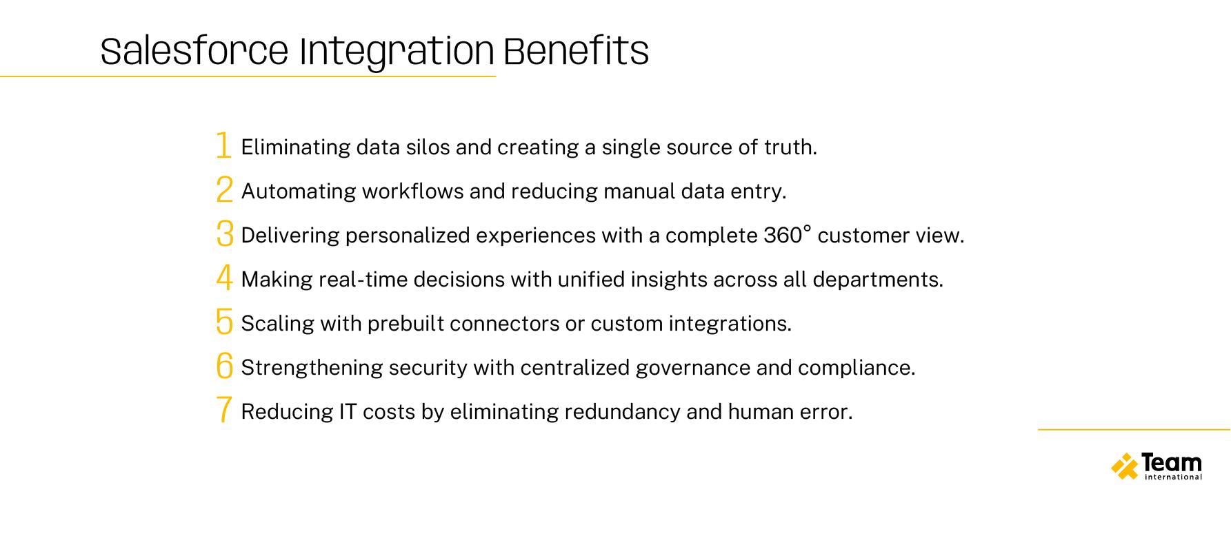 TWEB0701-TEAM Blog Post-7 Saleforce Integration, Benefits For Your IT Ecosystem3