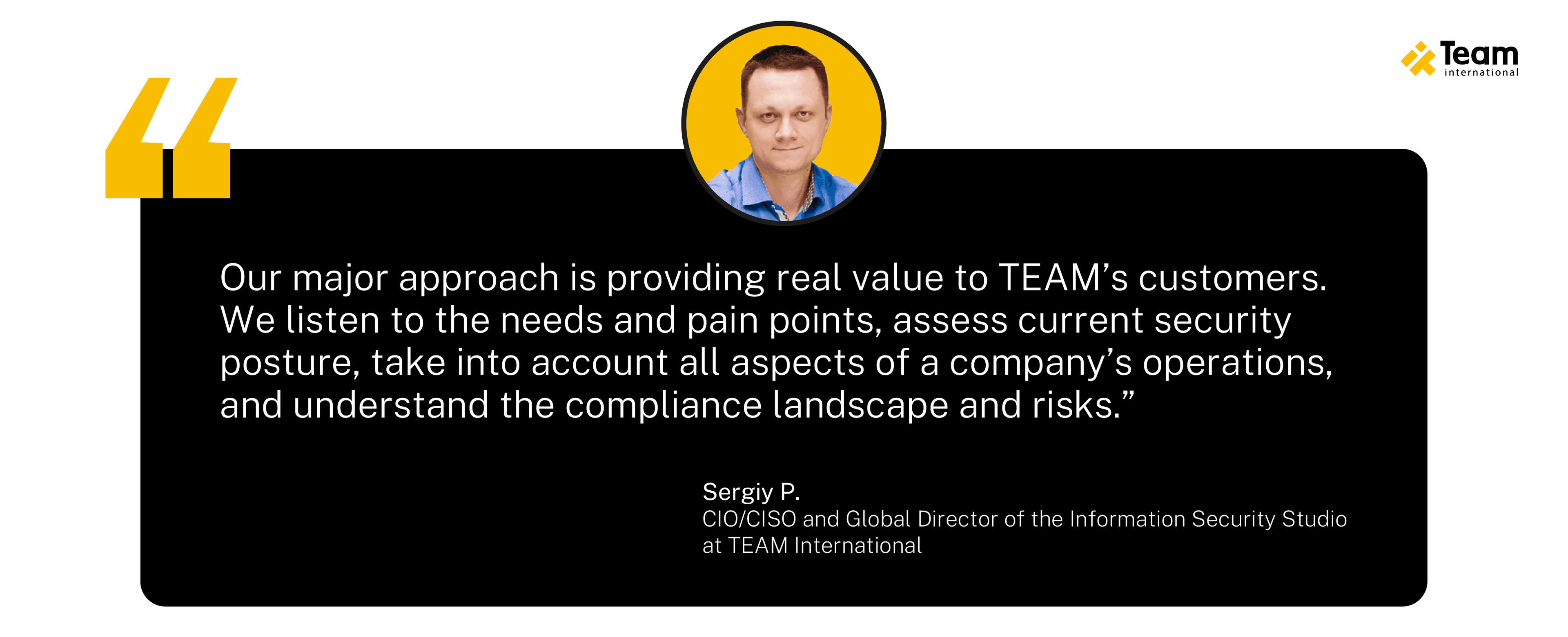 DIG1230 - TEAMs Information Security Studio So Much More than Just the Good Old Cybersecurity Services 02